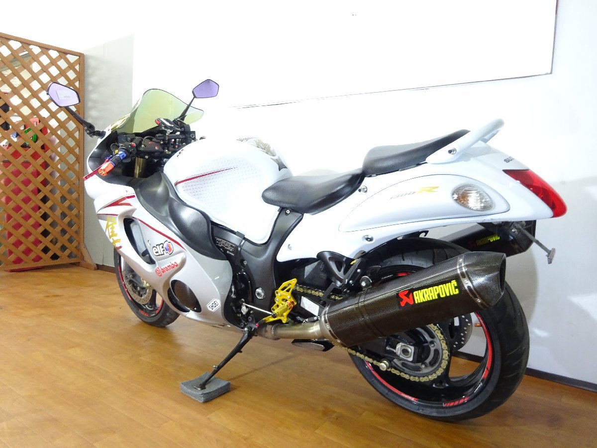 【実動】$ HAYABUSA/ハヤブサ/隼 CK111 車検残有 ローン可 スズキ SUZUKI 車体 1300cc 動画有 長野発 現車確認可_全国配送も承ります！