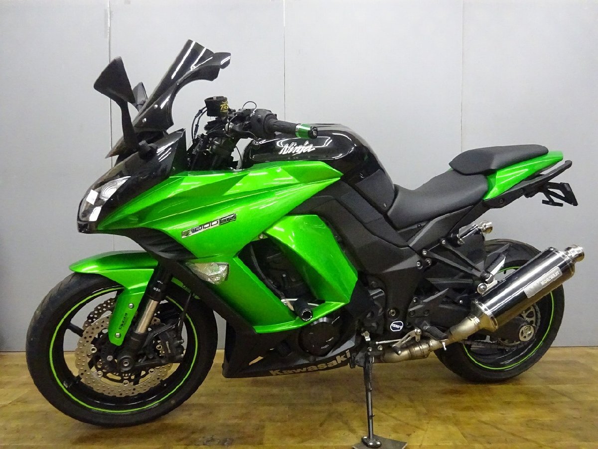 【実動】NINJA 1000　ZXT00W　モリワキマフラー 2BL-ZXT00W ローン可 カワサキ KAWASAKI 車体 1000cc 動画有 福島発 現車確認可_店頭受け取りも大歓迎！