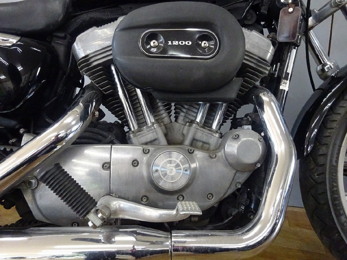 【実動】XL883　フルノーマル　2008年モデル CN2 ローン可 ハーレー Harley-Davidson 車体 883cc 動画有 福島発 現車確認可_他多数出品中！