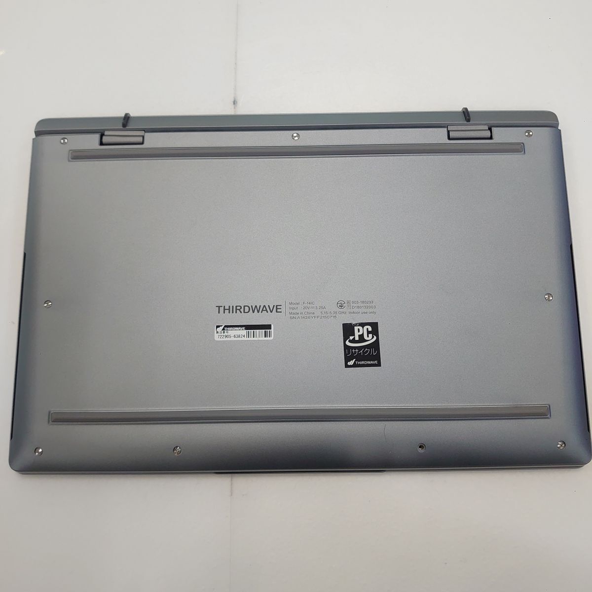 PC.1 jpy [ Junk ] THIDWAVE F-14IC 722905-63824 Core i5-1035G1 memory 16GB 14 -inch T010581[ translation have ]