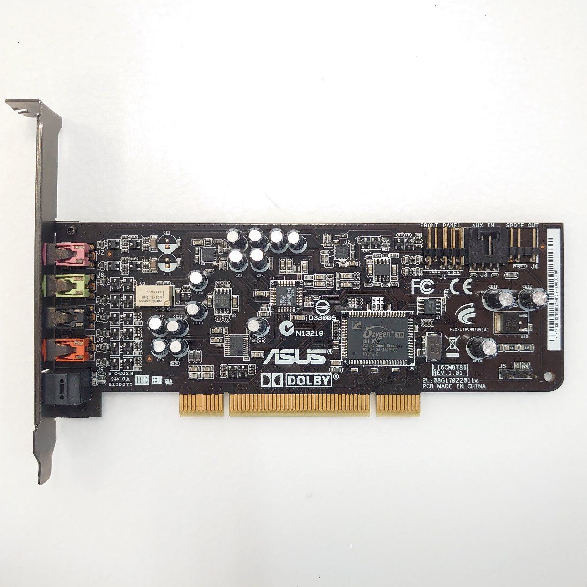 1円 PC堂1【ジャンク】 ASUS XONAR DG サウンドカード 【訳あり】 MW00209_画像1