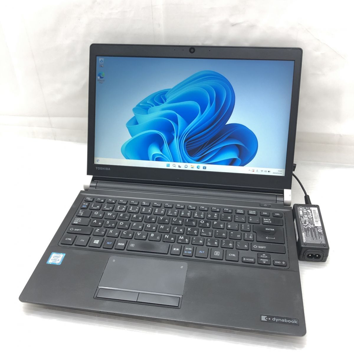 1円 Windows11 Pro TOSHIBA dynabook R73/F PR73FEJ43L7AD21 Core i5-6200U メモリ8GB SSD 128GB 13.3インチ T009822_画像1