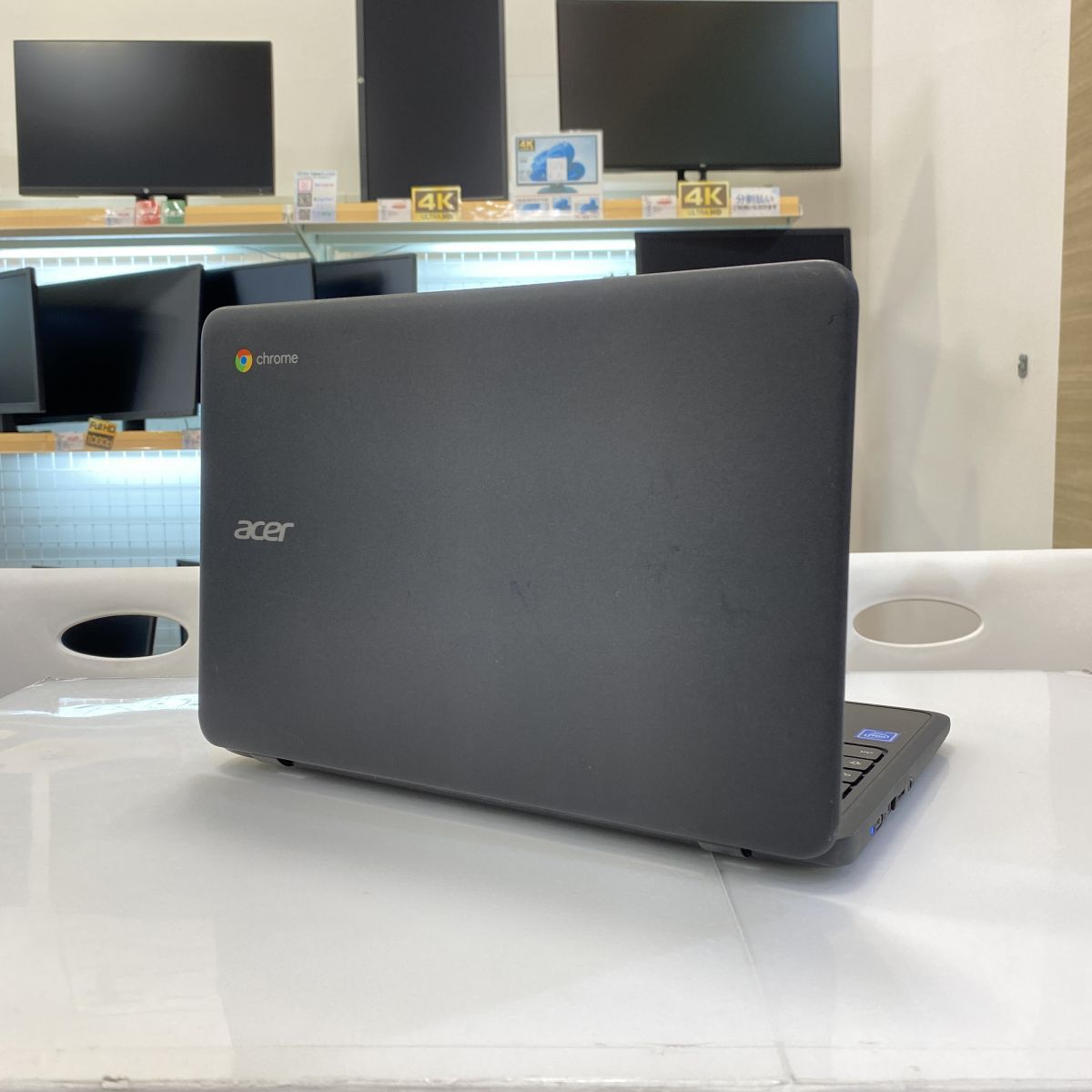 PC堂 【ジャンク】 acer Chromebook 11 C732-F14N Celeron N3350 メモリ4GB eMMc 32GB 11.6インチ MW00447【訳アリ】_画像4