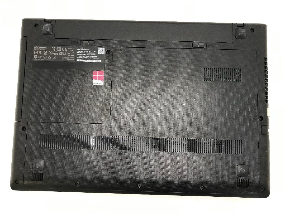 1円 【ジャンク】1週間保証 Blanco消去済 Lenovo G50-80 80E5 Core i3-5005U 4GB HDD1TB 15.6インチ T008604【訳あり】_画像8