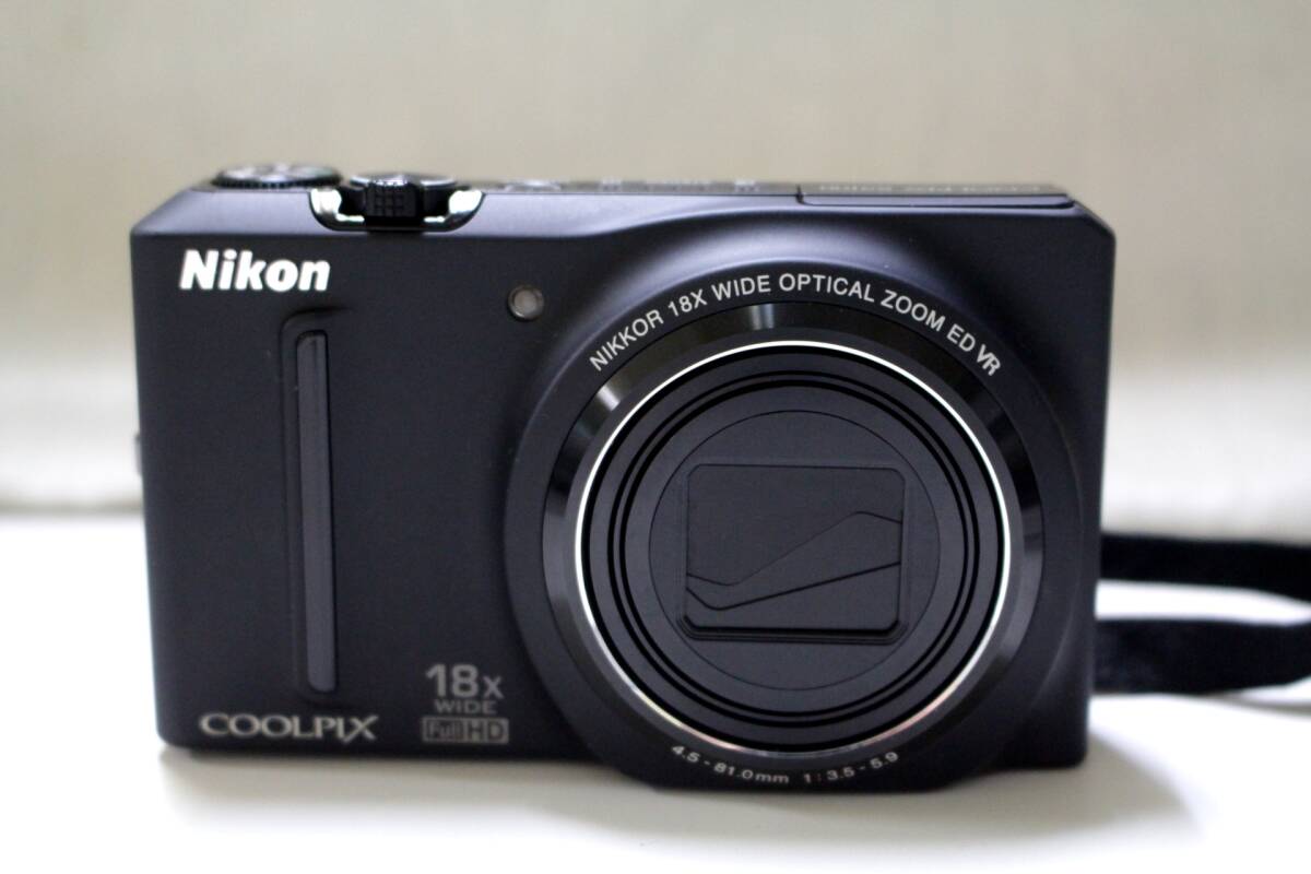 44 Nikonニコン◆COOLPIX S9100コンパクト デジタル カメラ/デジカメNIKKOR18X WIDE OPTICAL ZOOM ED VR4.5-81.0mm1:3.5-5.9◆付属品 付_画像3