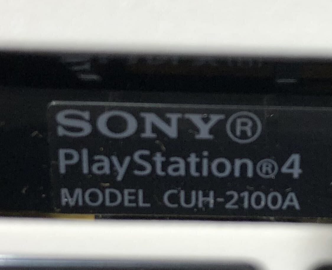 SONY PS4 本体のみ CUH-2100A ホワイト 薄型【HDD500GB】FW5.05 動作良好 プレイステーション4 PlayStation4 白 ソニー_画像6