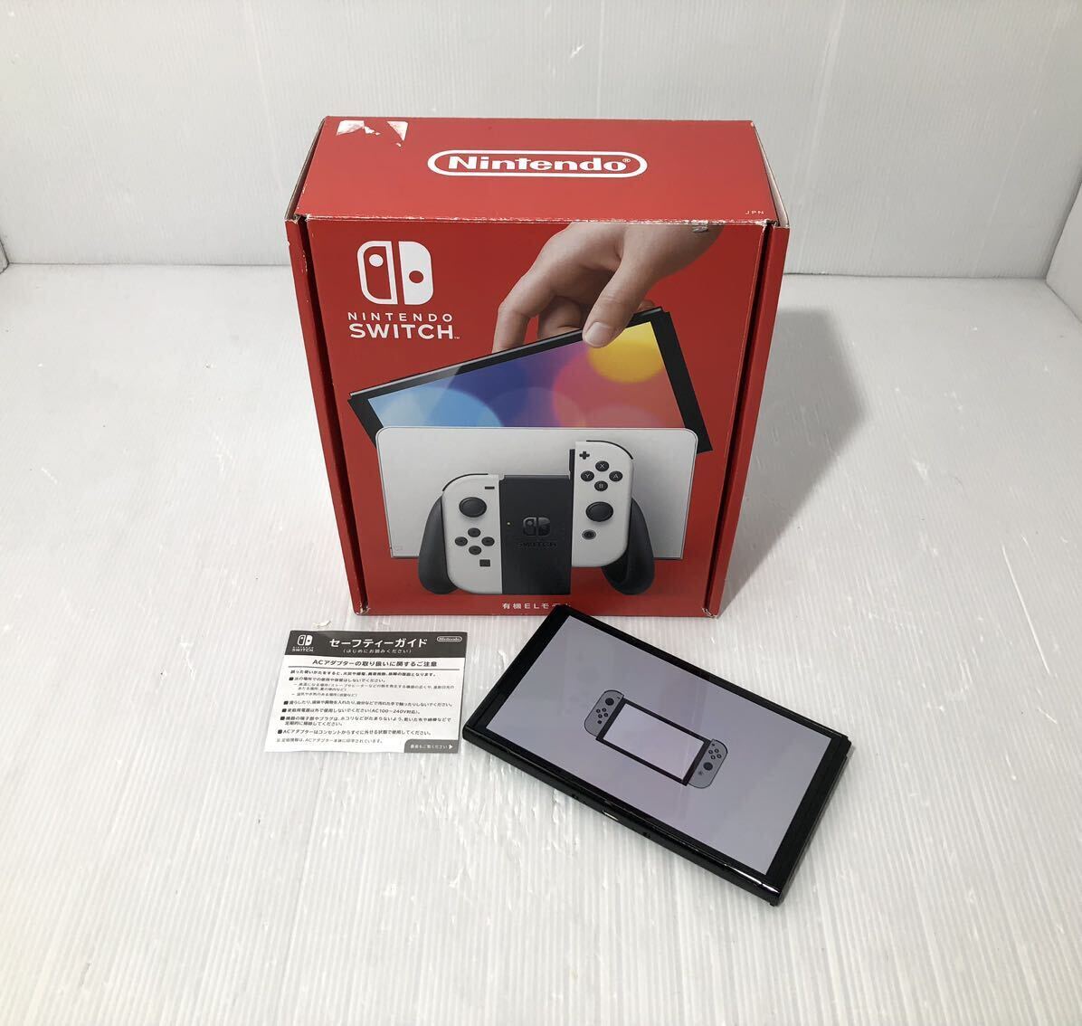  nintendo Nintendo Switch корпус HEG-001 иметь машина EL модель 2022 год новая модель с коробкой работа хороший Nintendo переключатель 64GB