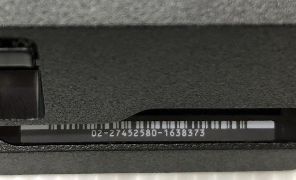SONY PS4 本体 CUH-2200A ブラック 薄型 箱付き【HDD500GB】FW10.01 動作良好 プレイステーション4 PlayStation4 黒 ソニー_画像7