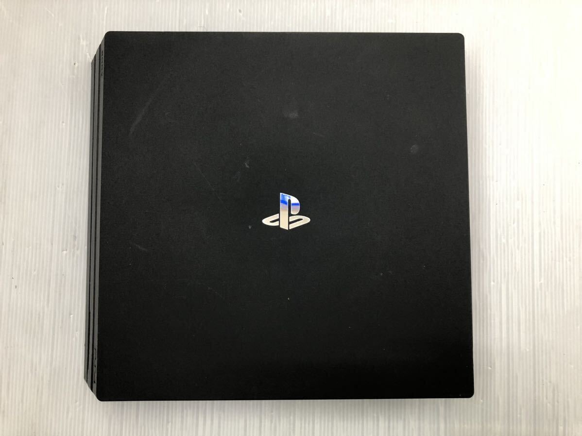 SONY PS4 Pro 本体のみ CUH-7000B ブラック【HDD1TB】FW8.03 動作良好 プレイステーション4 PlayStation4 プロ 黒 ソニーの画像2