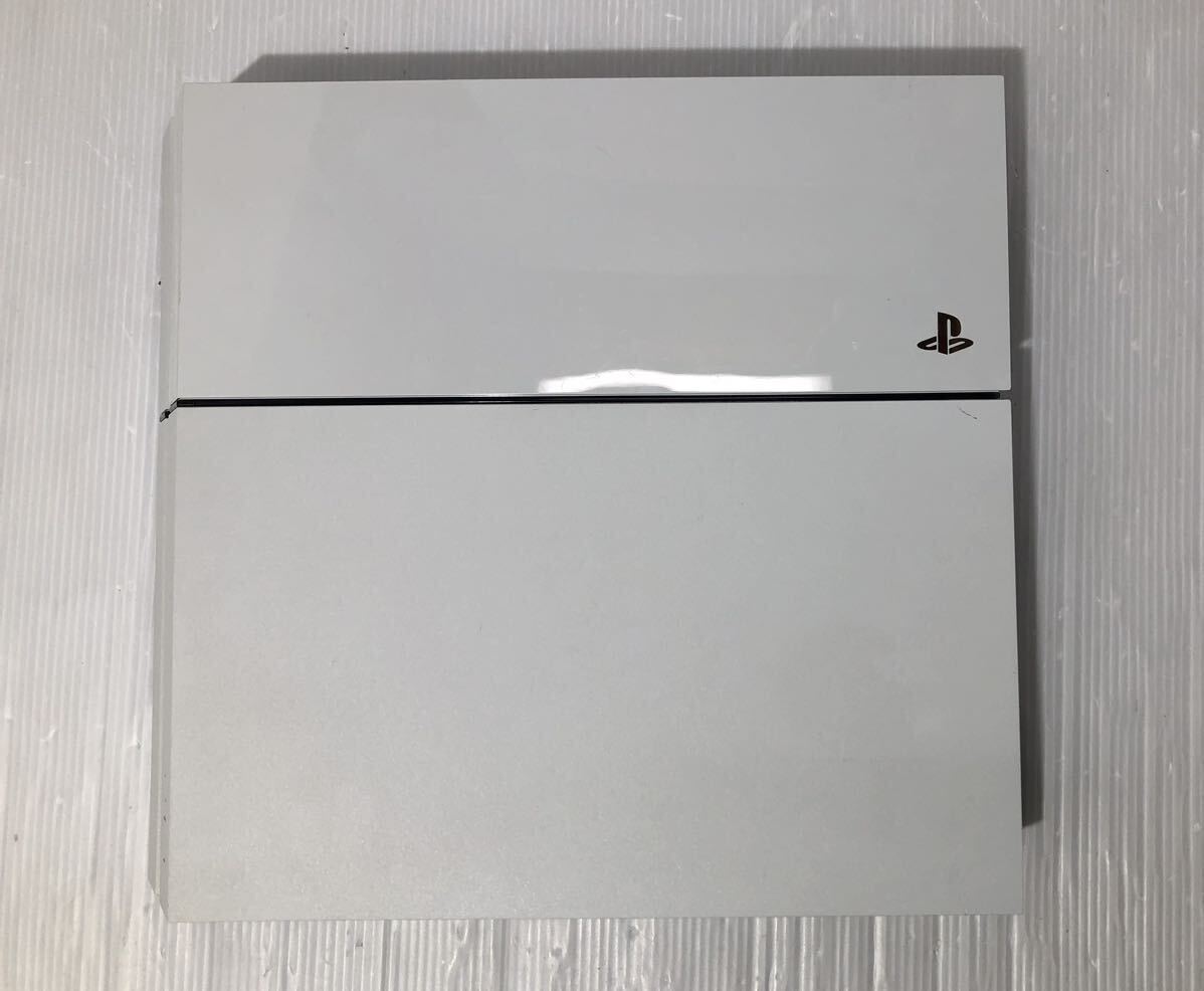 SONY PS4 本体のみ CUH-1100A ホワイト【HDD500GB】FW11.00 動作良好 プレイステーション4 PlayStation4 白 ソニー_画像2