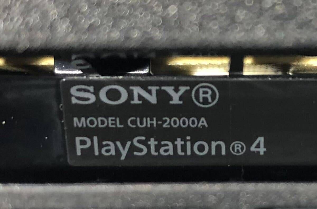 SONY PS4 本体のみ CUH-2000A ブラック 薄型【HDD500GB】FW11.02 動作良好 プレイステーション4 PlayStation4 黒 ソニーの画像6