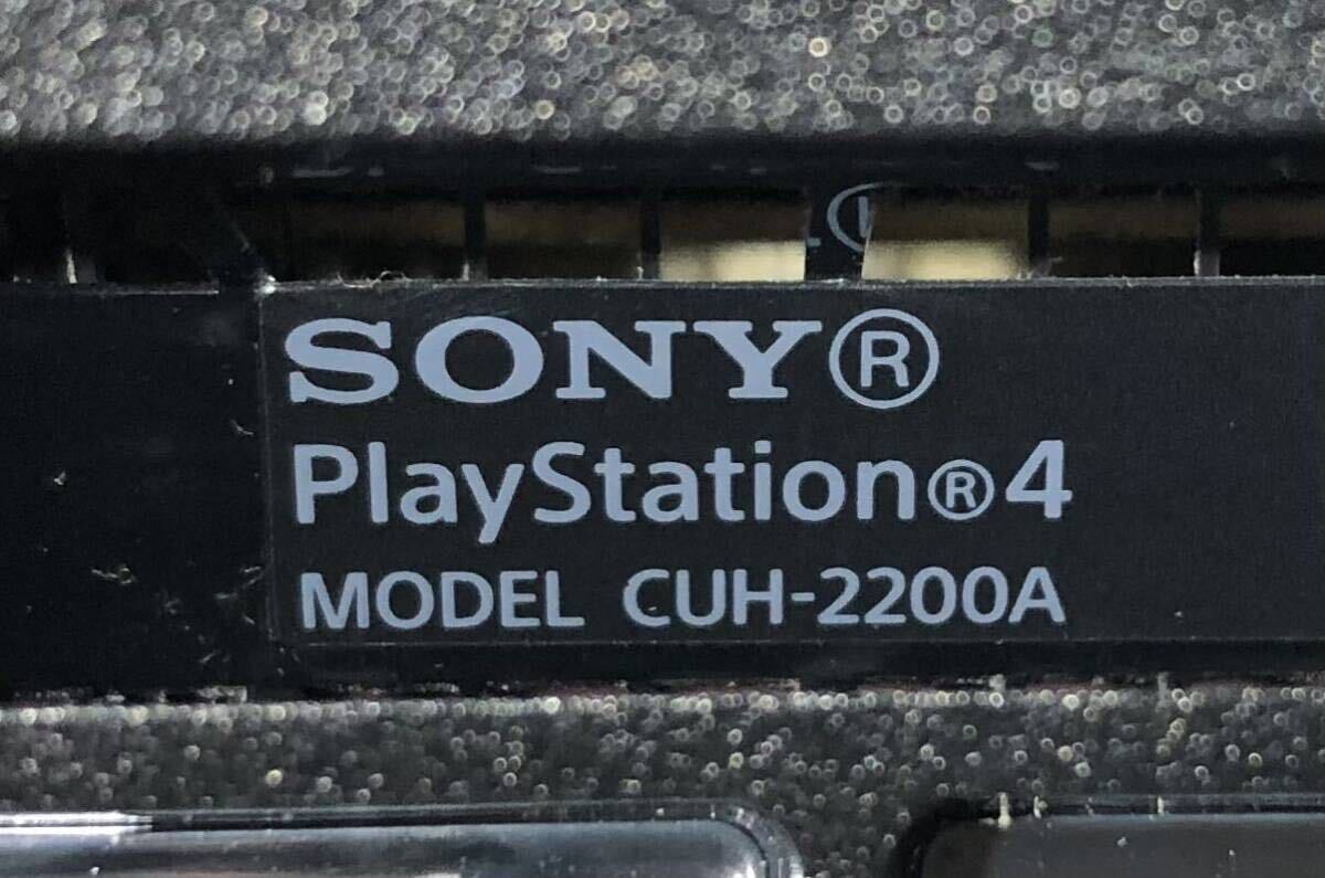SONY PS4 本体 CUH-2200A ブラック 薄型 箱付き【HDD500GB】FW11.50 動作良好 プレイステーション4 PlayStation4 黒 ソニー_画像6