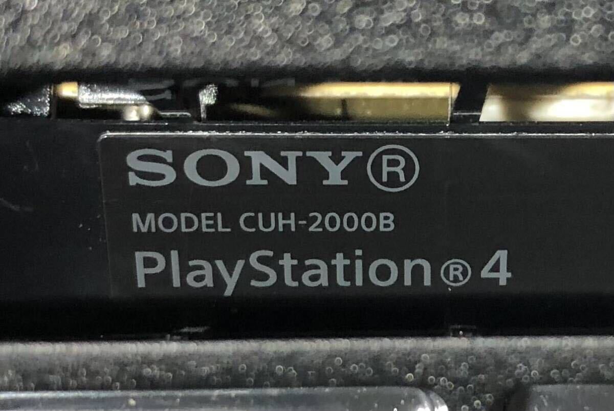 SONY PS4 本体のみ CUH-2000B 薄型 ブラック【HDD1TB】FW11.02 動作良好 プレイステーション4 PlayStation4 黒 ソニーの画像6