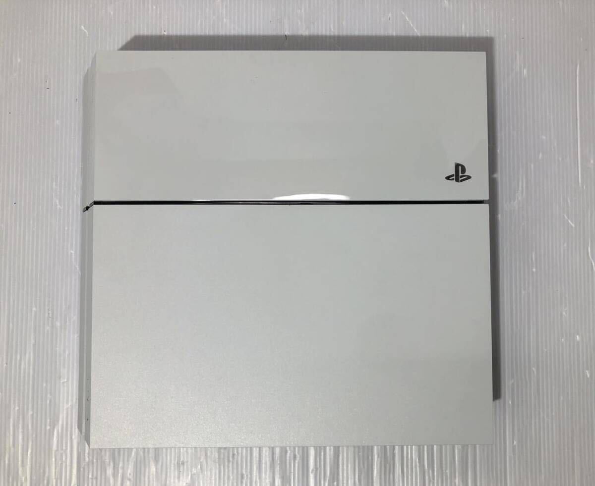 SONY PS4 本体 CUH-1100A ホワイト 箱付き【HDD500GB】FW10.01 動作良好 プレイステーション4 PlayStation4 白 ソニーの画像2