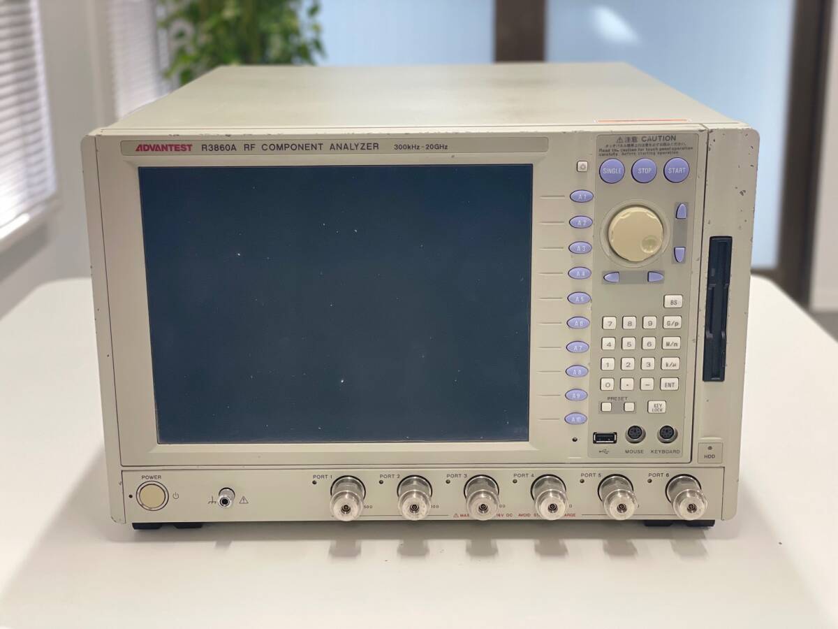  Advan тест /Advantest R3860A 20GHz RF компонент дыра подъемник /COMPONENT ANALYZER/ сеть дыра подъемник 