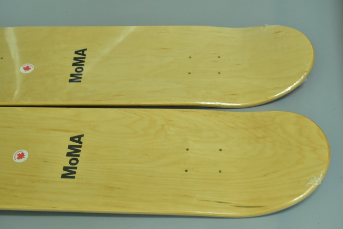 (1-6279)2 point Nara beautiful . skateboard paper box have MoMA present-day art interior skateboard [ green peace .]