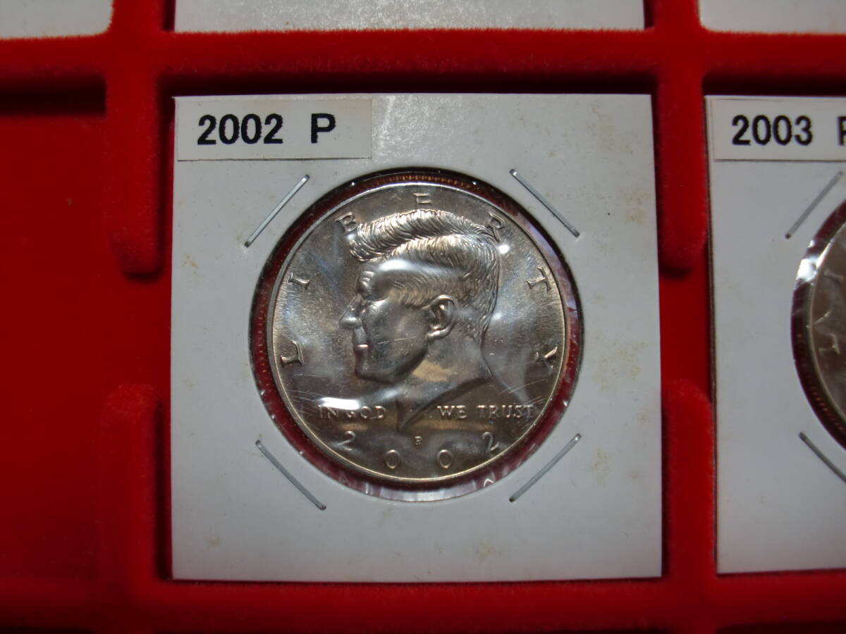 Kennedy Half Dollar 2000-2003 合計7枚_画像6