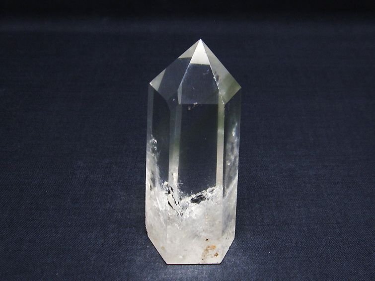 誠安◆天然石最高級品ガーデン水晶六角柱[T60-26048]_画像1