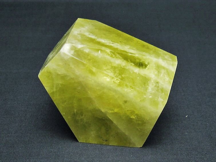 誠安◆天然石高級品黄水晶(シトリン)原石[T386-7047]_画像3