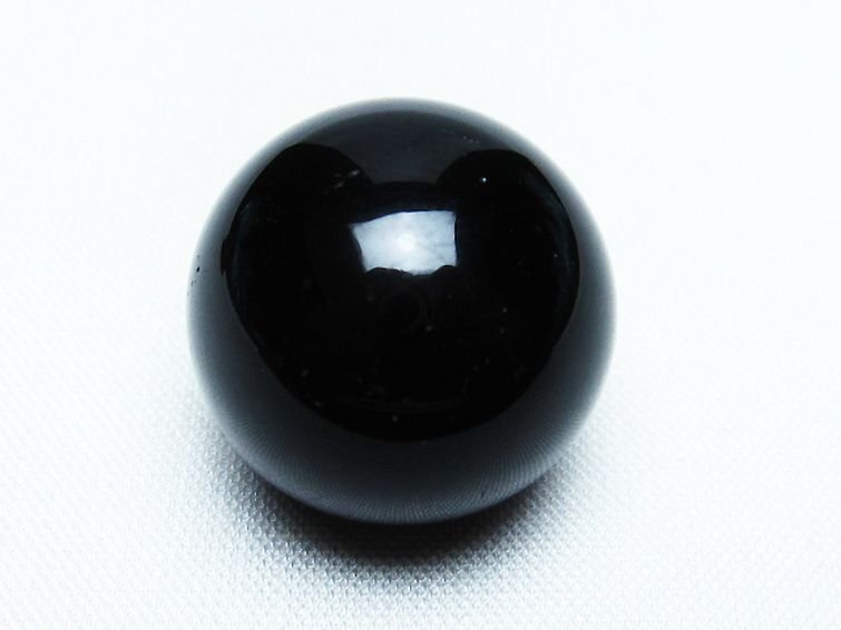 誠安◆天然石最高級品モリオン 純天然 黒水晶 原石 21mm [T220-8252]_画像1