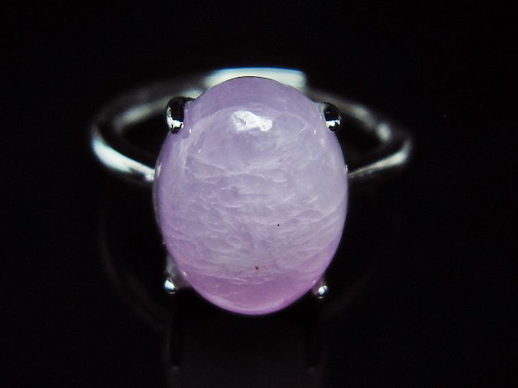誠安◆天然石最高級品クンツァイト指輪(17号)[T368-10331]_画像1