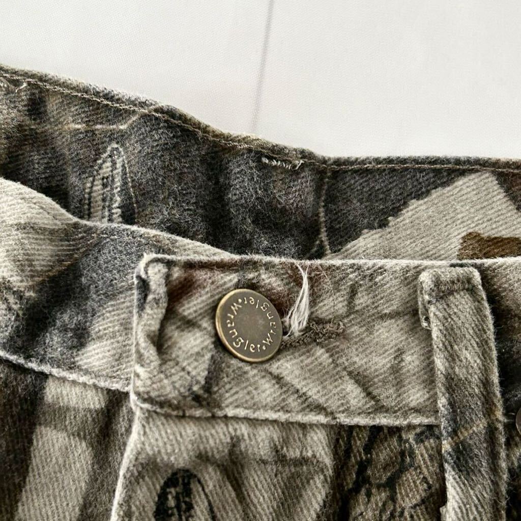  двойной  ...  редкость   90s Wrangler REALTREE  Denim   брюки   W34 （  винтаж  90  год выпуска   Wranger   реальный  ... ...  Work  ... 80s