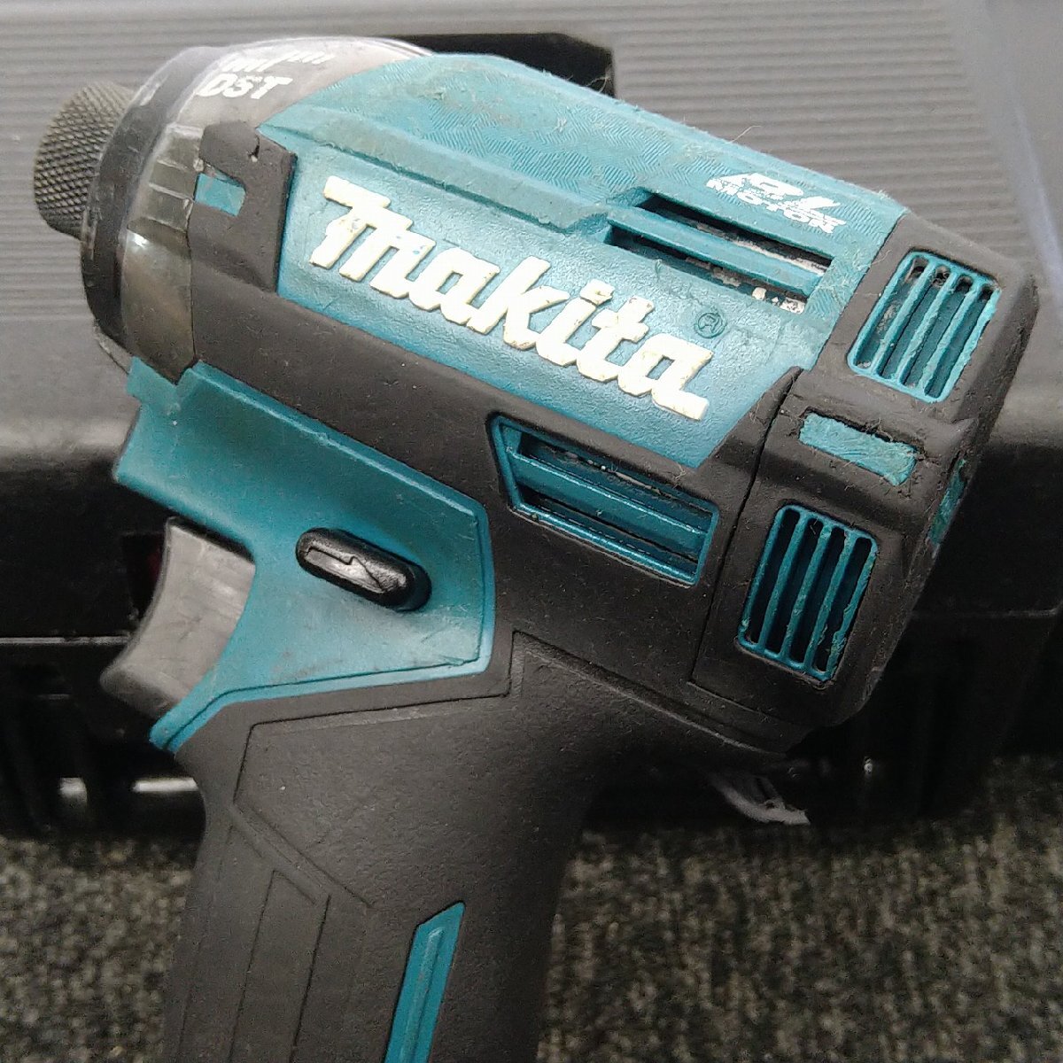 $[ Makita Makita 40Vmax rechargeable impact driver TD002GRDX blue battery 1 piece attaching in the case power tool ]KH11890