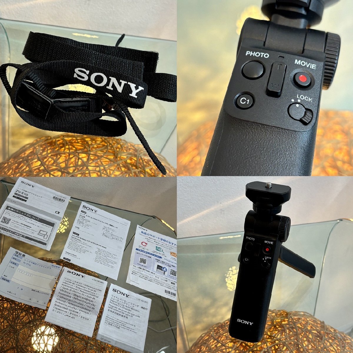 Ω очень популярный![SONY Sony VLOGCAM беззеркальный однообъективный камера ZV-E10 черный CR2032 коробка инструкция зарядное устройство и т.п. имеется compact мода ]NA01434