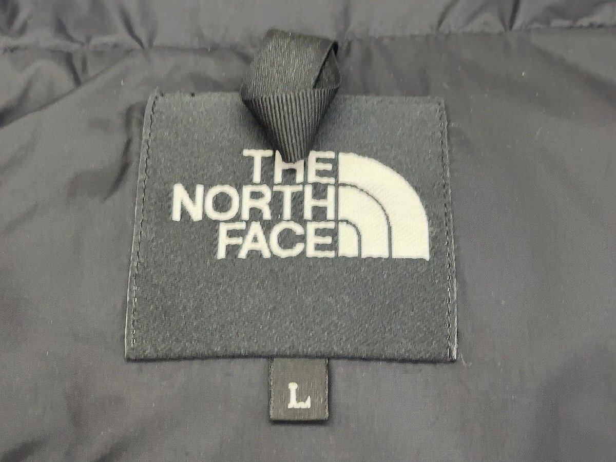 ♪綺麗【THE NORTH FACE ND91633 ザノースフェイス ダウンベスト ネイビー ヌプシダウンベスト 　】OK17466_画像9