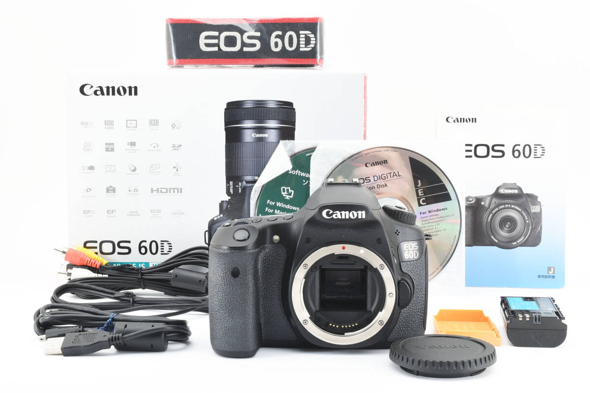 Canon キヤノン EOS 60D ボディ◆元箱付 2091593の画像1