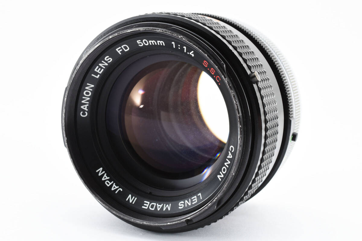 CANON FD 50mm F1.4 S.S.C SSC 単焦点レンズ マニュアルレンズ キャノン レンズ 1:1.4 2130553 C12　_画像1