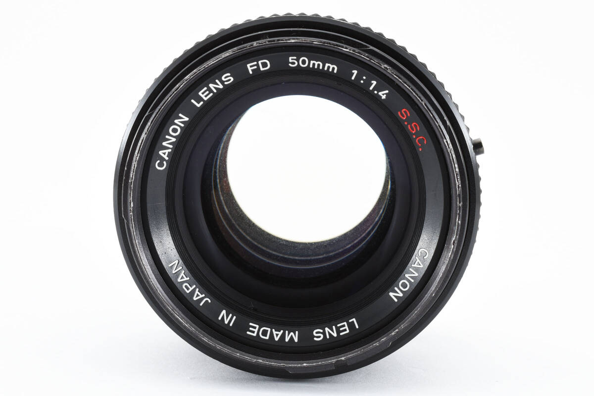 CANON FD 50mm F1.4 S.S.C SSC 単焦点レンズ マニュアルレンズ キャノン レンズ 1:1.4 2130553 C12　_画像2