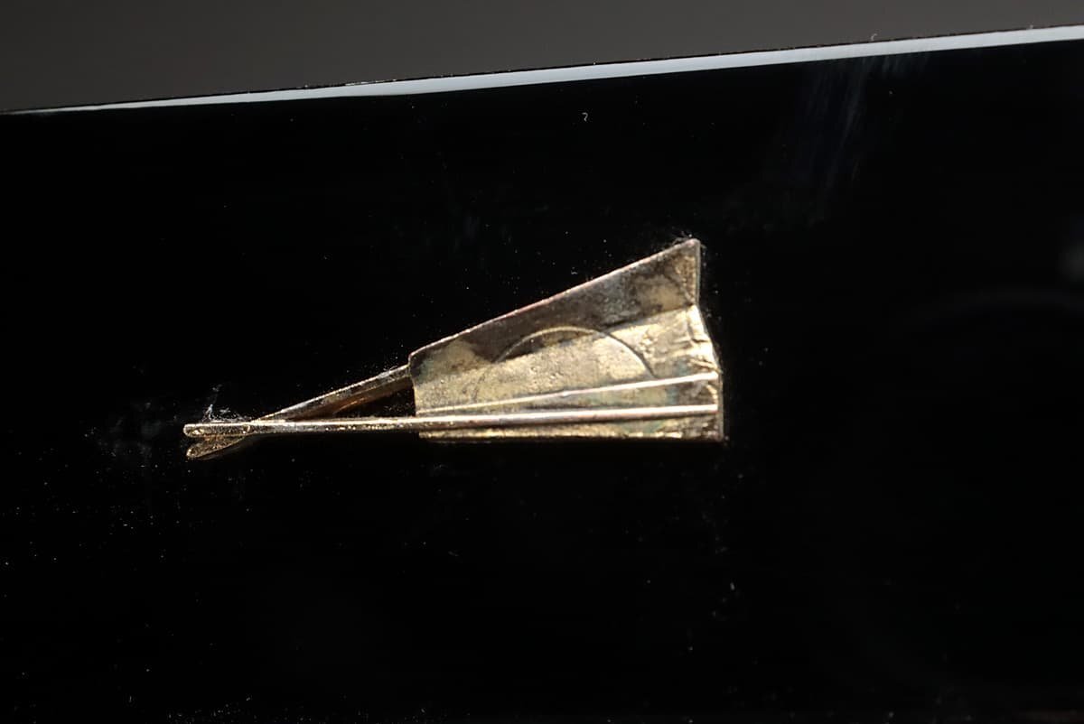 新作ウエア ZL993 時代漆芸 扇飾 黒漆塗 脚付姫碁盤 幅23.2cm 碁石付・黒地 囲碁