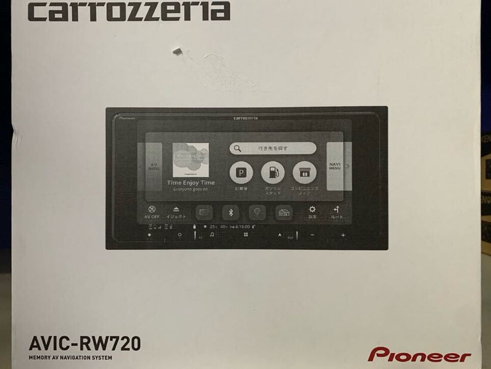 新品未使用品 パイオニア Pioneer カロッツェリア carrozzeria楽ナビ AVIC-RW720 7インチ 200mmワイド CD DVD フルセグ Bluetooth HDMI_画像1