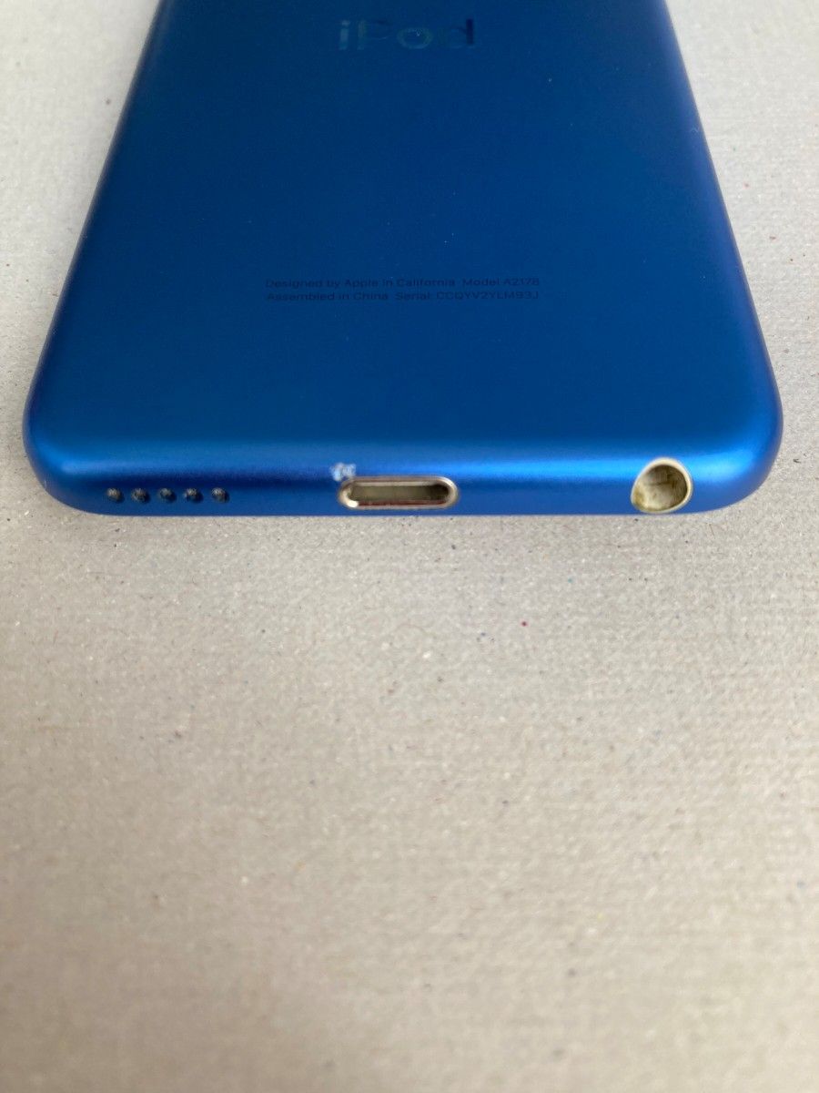 【新品バッテリー】iPod touch 第7世代 128GB ブルー