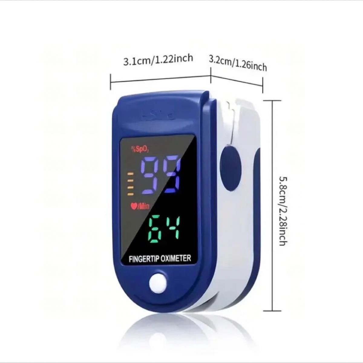 非医療機器 家庭用 血中酸素濃度計 脈拍計 指用 ウェルネス機器