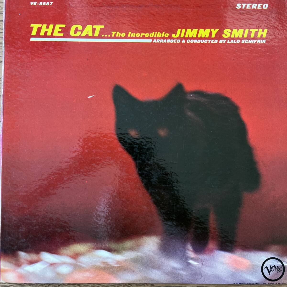 US盤　LP The Incredible Jimmy Smith* The Cat V6-8587 サイン入り　ゲートフォールド_画像1