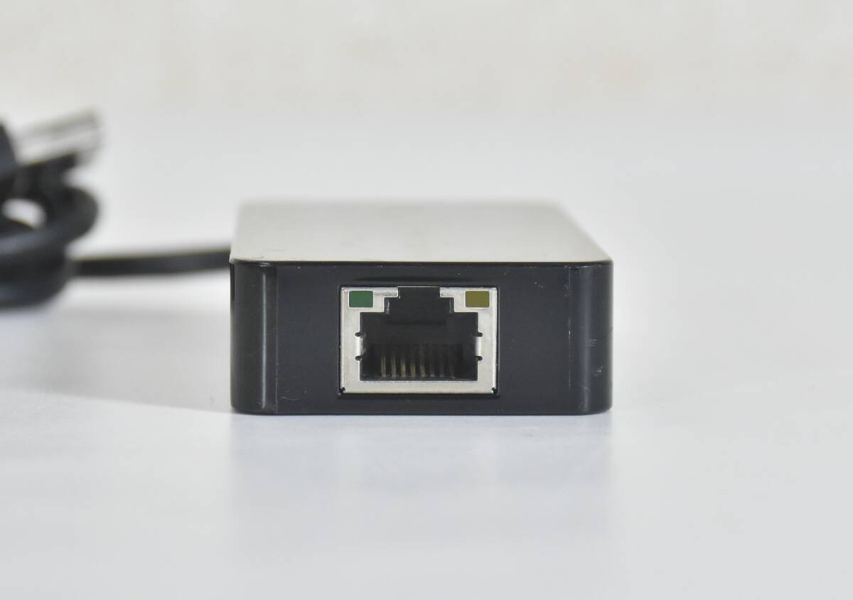 I-O DATA US3-HB3ETG / ギガビットLANアダプター搭載 USB 3.1 Gen1（USB 3.0）ハブ/中古品_画像3