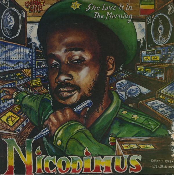 米オリジLP！Nicodimus / She Love It In The Morning 1982年 Hit Bound JJ-064 ダンスホール・レゲエ Channel One Dancehall Reggaeの画像1