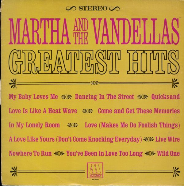 USプレスLP！Martha & The Vandellas / Greatest Hits【Motown / M5-204V1】マーサ&ザ・ヴァンデラス ベスト盤 モータウン ソウル_画像1