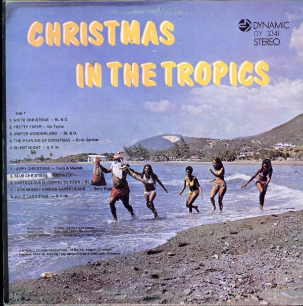 73年 ジャマイカ盤LP！V.A. / The Dynamic Super Stars - Christmas In The Tropics【Dynamic Sounds / DY 3341】レゲエ クリスマスソング_画像3