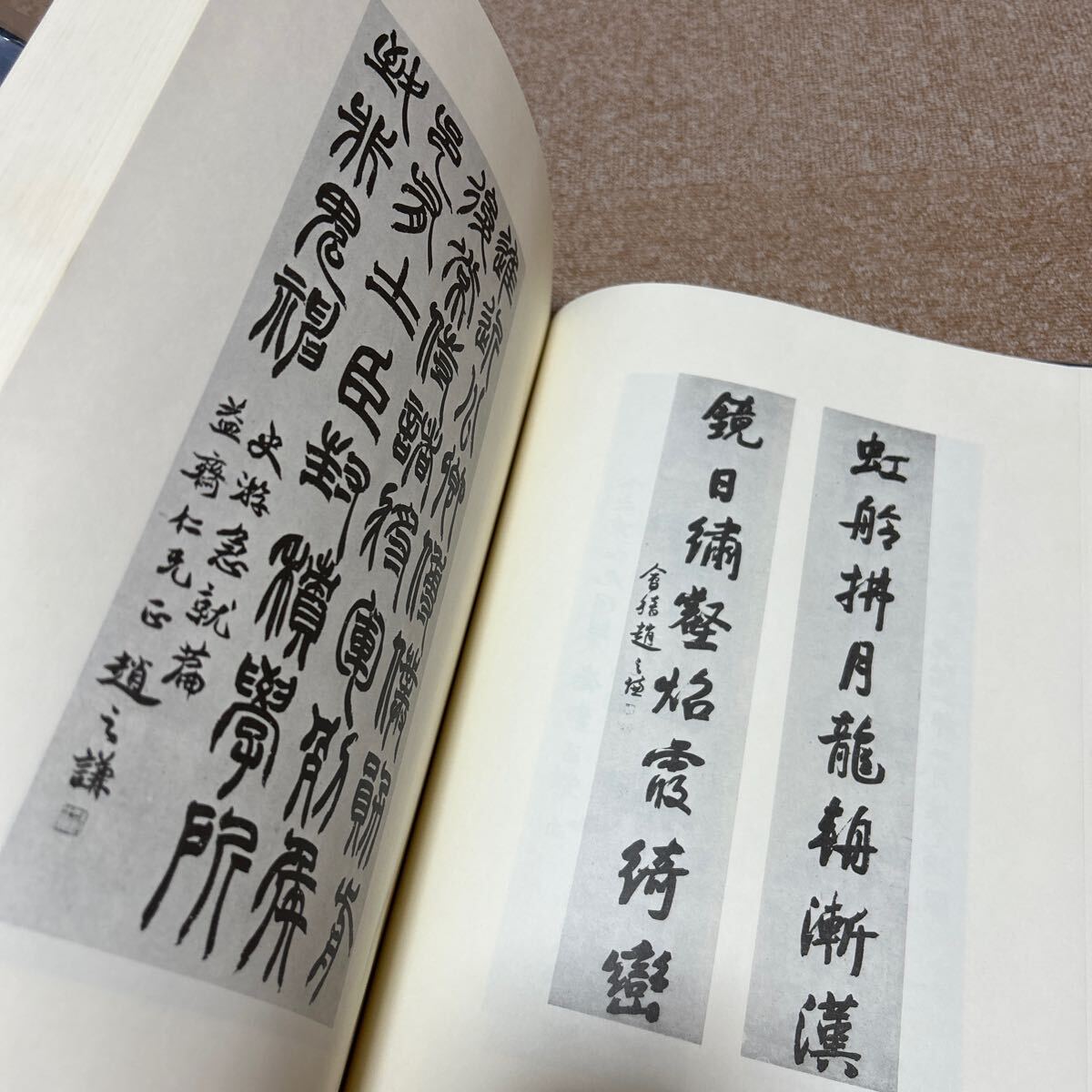 【即決】趙之謙　覆刻　書道 作品集 _画像6