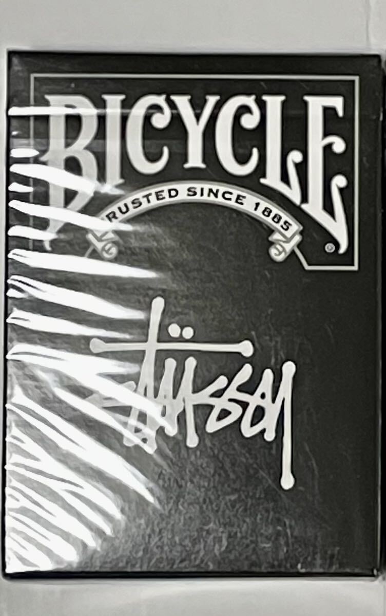 新品未開封 Stussy Playing Card トランプ Bicycle ステューシーの画像1