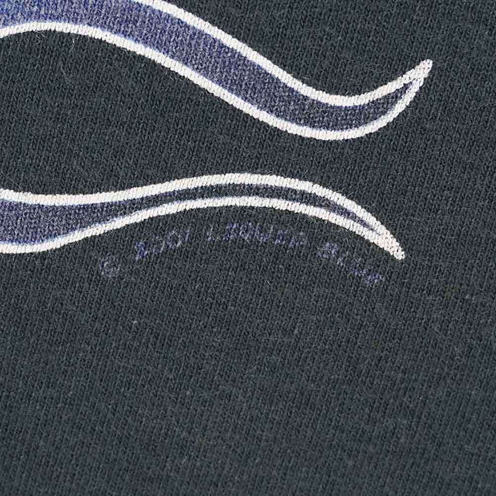 リキッドブルー LIQUID BLUE 00s Y2K SHUT UP AND RIDE Tシャツ スカル ハーレー ビンテージ 古着 (-1900) ブラック / 黒 L_画像3