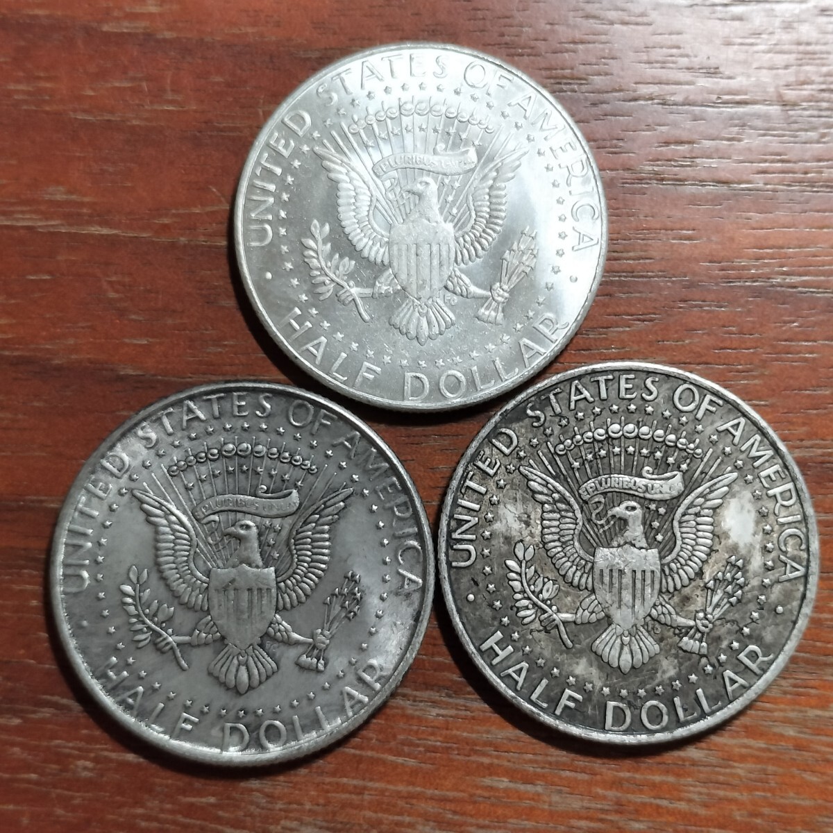 175 アメリカ古銭 ハーフダラーコインの画像2