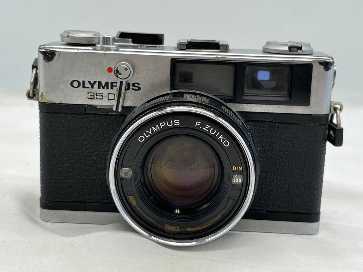 sk8977060/OLYMPUS オリンパス 35DC レンジファインダー フィルムカメラ F.ZUIKO 1:1.7 f=40mm カメラの画像2