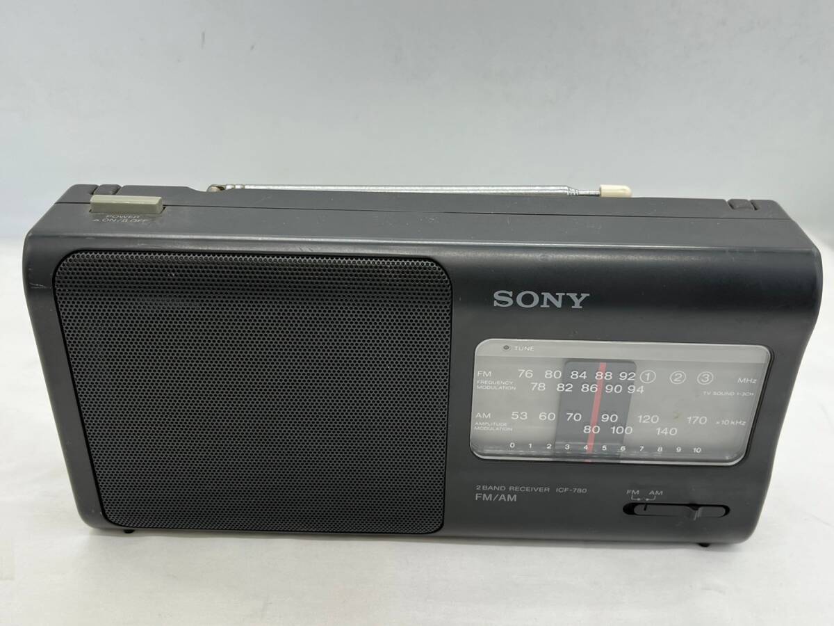 td9054060/SONY ソニー FM/AM ラジオ ICF-780 アンティーク ポータブルラジオ_画像1