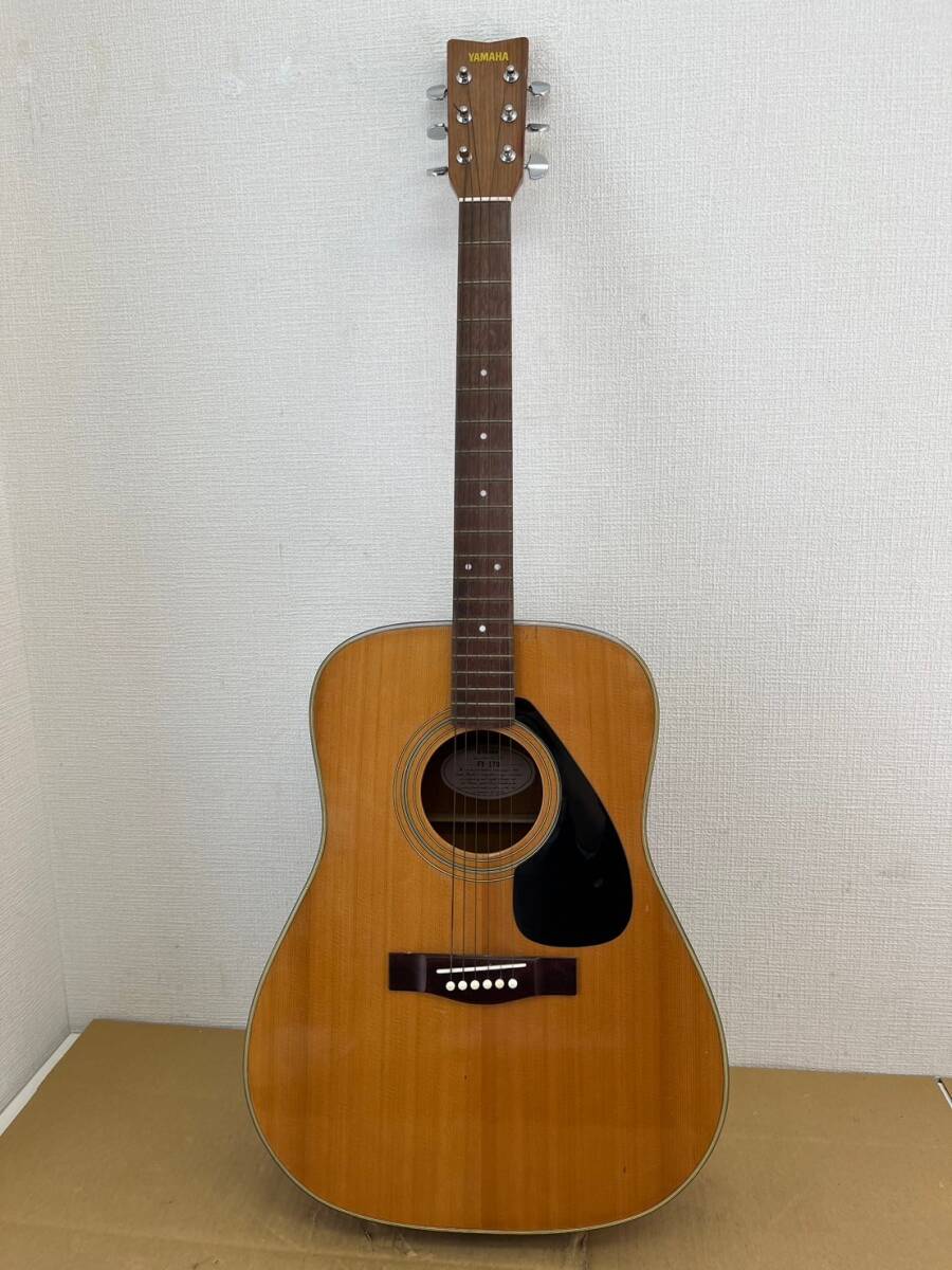 td9077160/YAMAHA ヤマハ アコースティックギター アコギ ケース無 黒ラベル_画像1