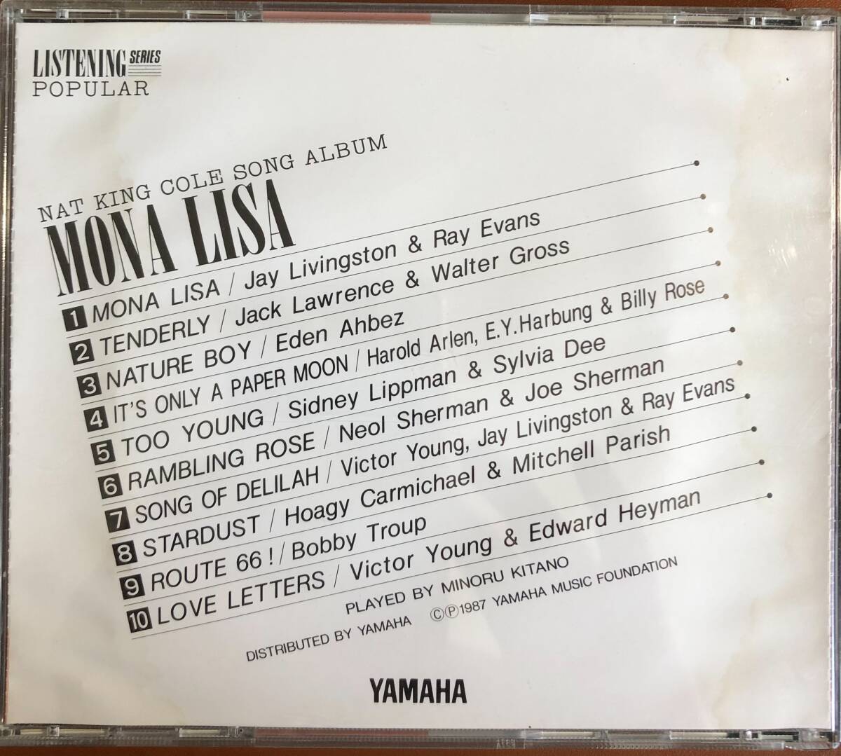 [ б/у ] Yamaha фортепьяно автоматика исполнение дискета mona* Liza / гайка * King * call (song альбом )