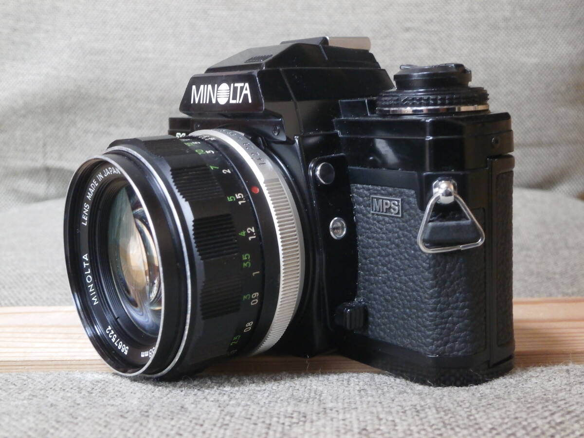 minolta X-700 MC ROKKOR-PF 1:1.4 f=58mm レンズ付き 動作確認済みの画像2
